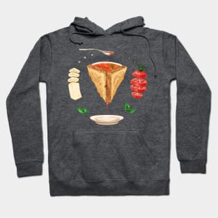 Grilled Cheese Mandala Hoodie